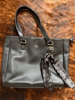 Céline Dion Adagio Satchel vegan  Leather